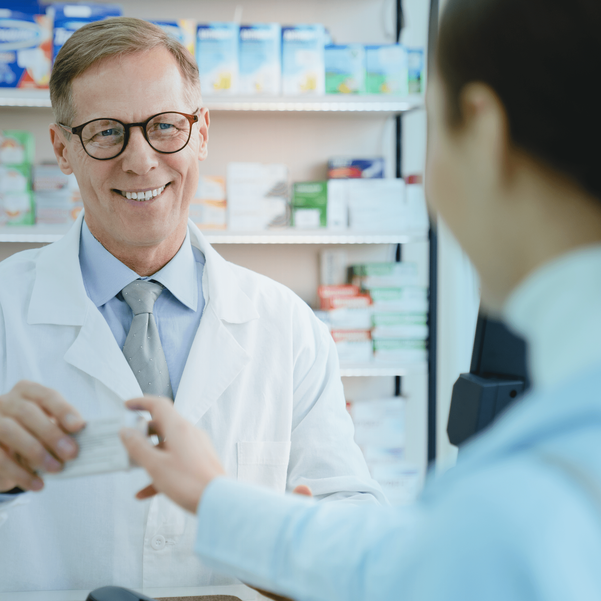 Pharmacist & Customer