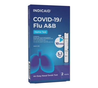 INDICAID COVID-19 / Flu A&B Rapid Home Test
