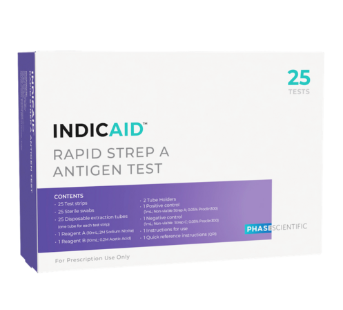 INDICAID Rapid Strep A Antigen Test